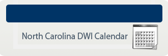 North Carolina DWI Calendar.